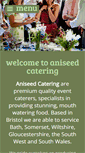 Mobile Screenshot of aniseedcatering.co.uk